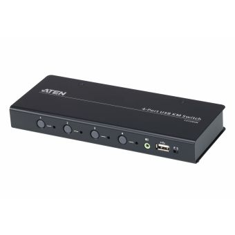 ATEN CS724KM KVM switch Black