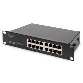 Digitus 16 Port Gigabit Switch, 10 Inch, Unmanaged