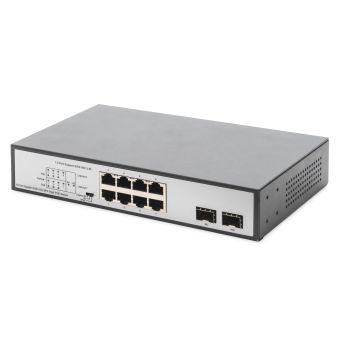 Digitus 8-Port Gigabit Switch 8xRJ45 (6xPoE)+ 2G SFP 180W
