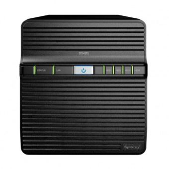 Synology DiskStation DS420J NAS/storage server RTD1296 Ethernet LAN Compact Black