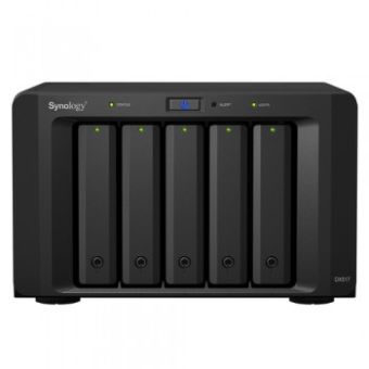 Synology DX517 disk array 70 TB Desktop Black