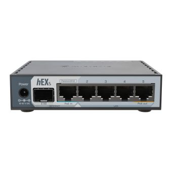 Mikrotik E60IUGS wired router Gigabit Ethernet Black