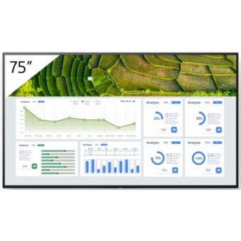 Sony FW-75BZ30L Signage Display Digital signage flat panel 190.5 cm (75