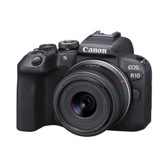 Canon EOS R10 APS-C Mirrorless Camera RF-S 18-45mm Lens Kit - without Mount Adapter