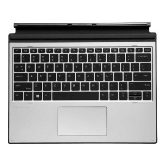 HP L67436-051 mobile device keyboard Silver Pogo Pin AZERTY French