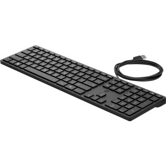HP Full-size USB wired keyboard