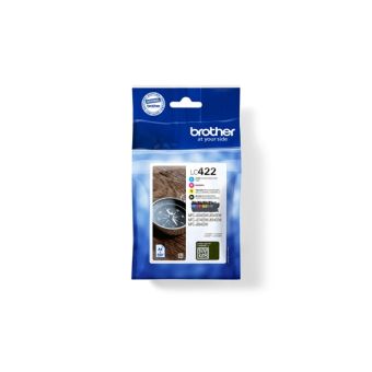 Brother LC-422VALDR Ink cartridge multi pack Bk,C,M,Y Blister, 4x550 pages Pack=4 for Brother MFC-J 5340