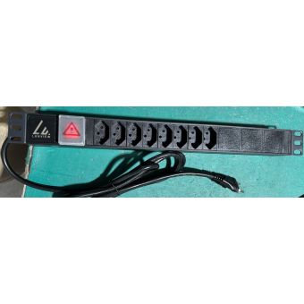 Lanview 19'' rack mount power strip,