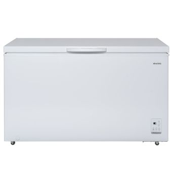 electriQ 400 Litre Chest Freezer - White