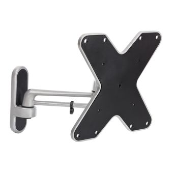 ProperAV Premium Swing Arm Tilt and Swivel 23 - 43\ TV Bracket - Grey