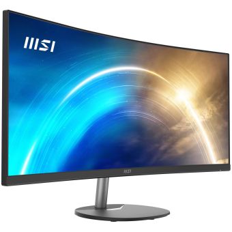 MSI Pro MP341CQ 34 Inch Curved Monitor, 1500R, UWQHD (3440 x 1440