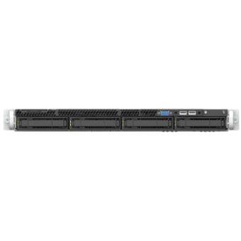 Intel R1304WFTYSR server barebone IntelÃ‚Â® C624 LGA 3647 (Socket P) Rack (1U) Black, Silver