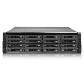 QNAP REXP-1620U-RP disk array Rack (3U) Black