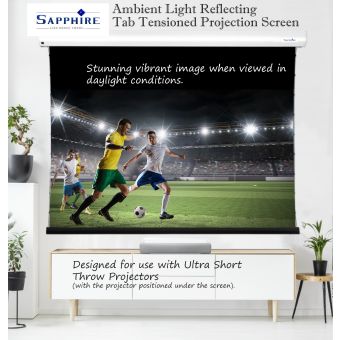 Sapphire AV SETTS221WSF-ALR projection screen 2.54 m (100