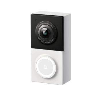 TP-Link Tapo Smart Wired Video Doorbell Black, White