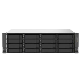 QNAP TS-1673AU-RP-16G V1500B Ethernet LAN Rack (3U) Black, Grey NAS