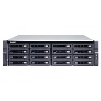 QNAP TS-1683XU-RP Ethernet LAN Rack (3U) Black NAS