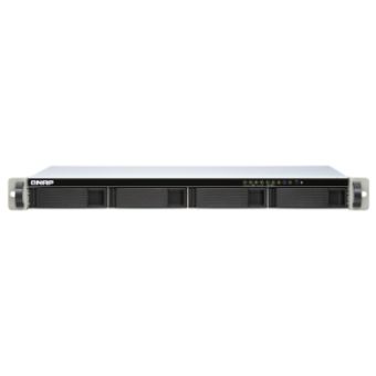 QNAP TS-451DeU NAS Rack (1U) Ethernet LAN Aluminium, Black J4025