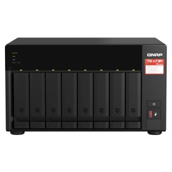 QNAP TS-873A-8G NAS/storage server Tower Ethernet LAN Black V1500B