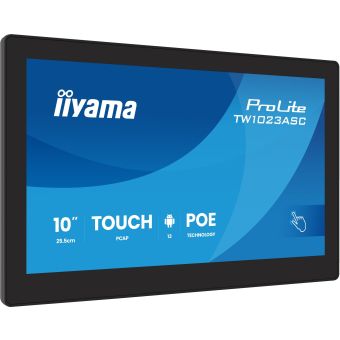 iiyama 10.1” PCAP 10pt touchscreen PC with Android, PoE Technology and iiSignage²