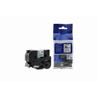CTS Wholesale Comp Brother P-Touch TZe-261 Labelling Tape Cassette Black on White also for TZ-261