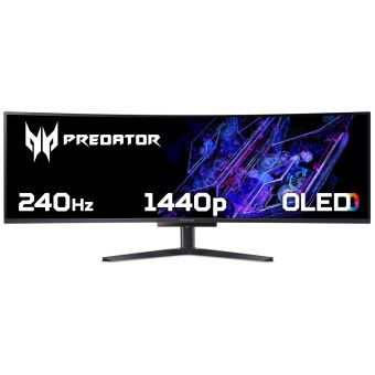 Acer X Predator X49X curved ultra-wide QD-OLED gaming monitor - 49