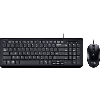 MSI USB Combo Copilot PRO_UK keyboard Home/Office UK English Black