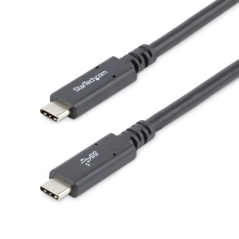 StarTech.com USB-C to USB-C Cable w/ 5A PD - M/M - 6 ft. (1.8 m) - USB 3.0 (5Gbps) - USB-IF Certified