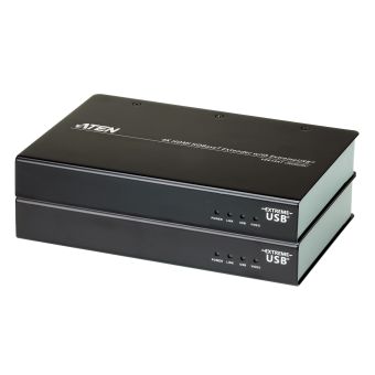ATEN VE813A AV extender AV transmitter & receiver Black