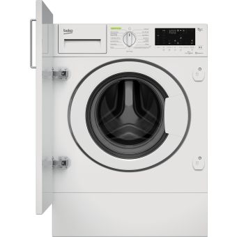 Beko WDIK854421F Integrated 8kg Wash / 5kg Dry Capacity Washer Dryer with SteamCure