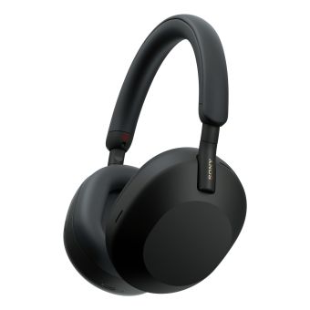 Sony WH-1000XM5 Noise Cancelling Wireless Headphones, 30 hours battery life, Overhead Bluetooth Headphones, Black